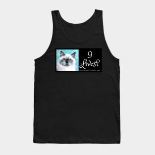 Nine lives? I can barely handle one! Funny Tank Top